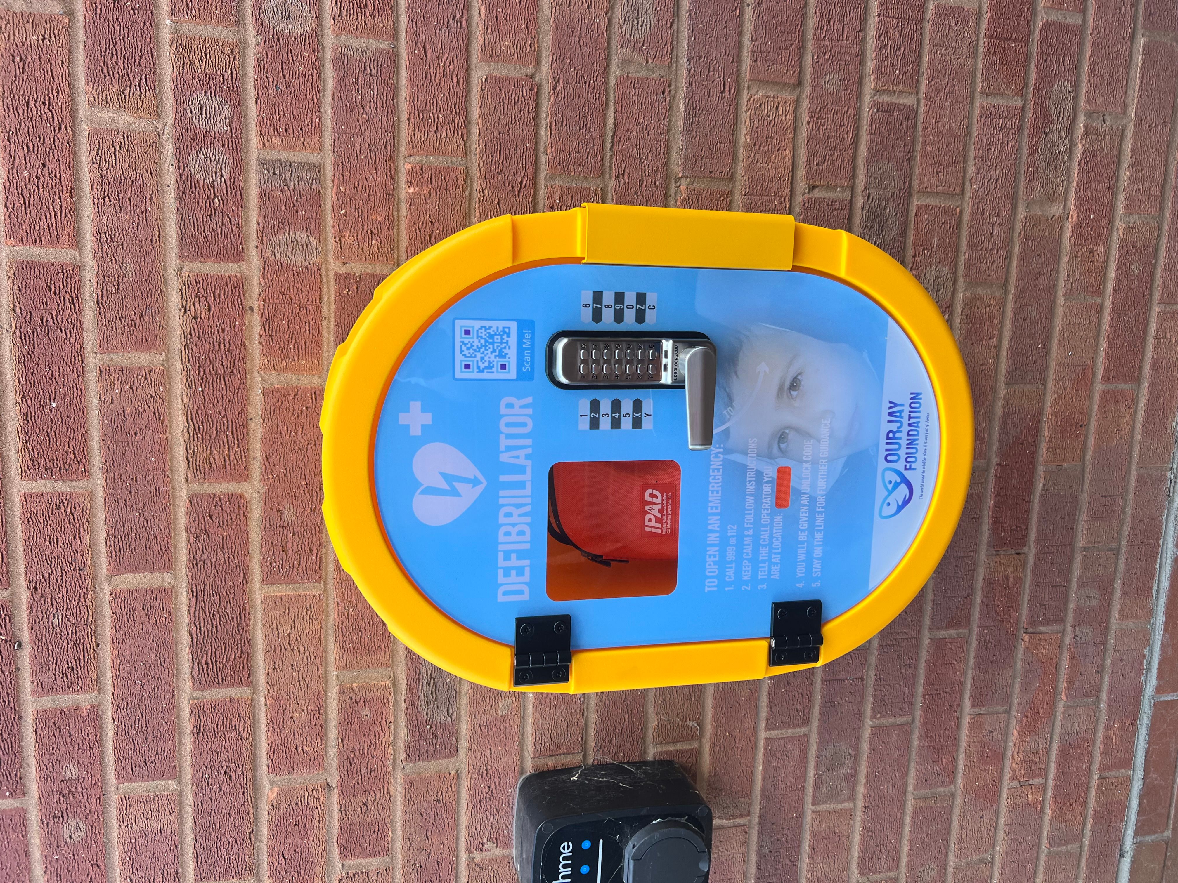 OurJay Foundation Accessible defibrillators 