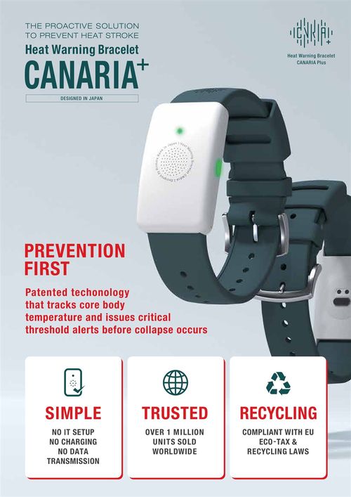 Canaria+ Heat Exhaustion Monitor