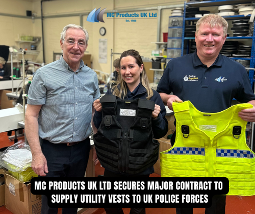  MC Products UK Ltd Secures Major Contract to Supply Utility Vests to UK Police Forces