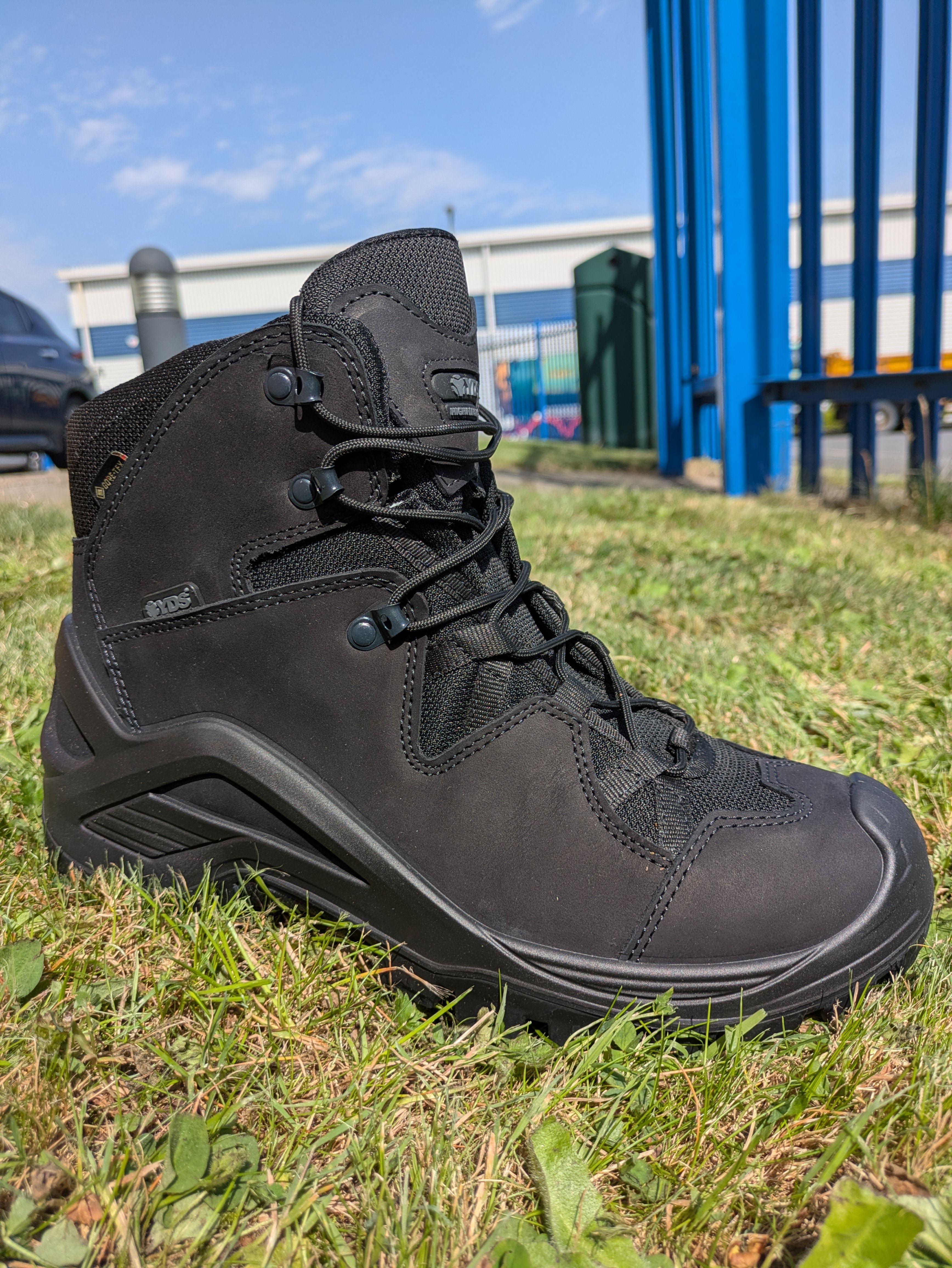 Goliath Footwear Launches YDS Tornado GTX Black Mid-Cut Patrol Boot for UK Police Professionals