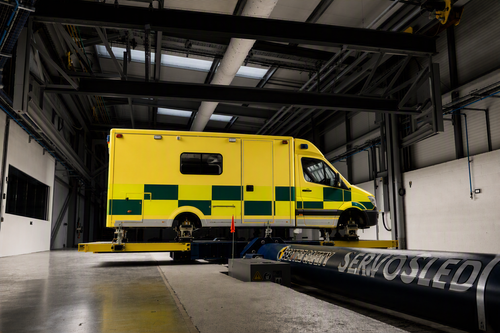 MTEST DYNAMIC TESTING FOR EMERGENCY VEHICLES AND WHEELCHAIRS
