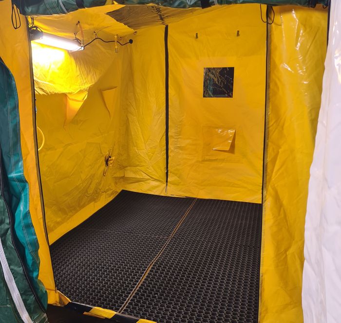 Dual Lane Decontamination Shelters