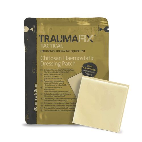 TraumaFix™ - Tactical Chitosan Haemostatic Dressing Patch