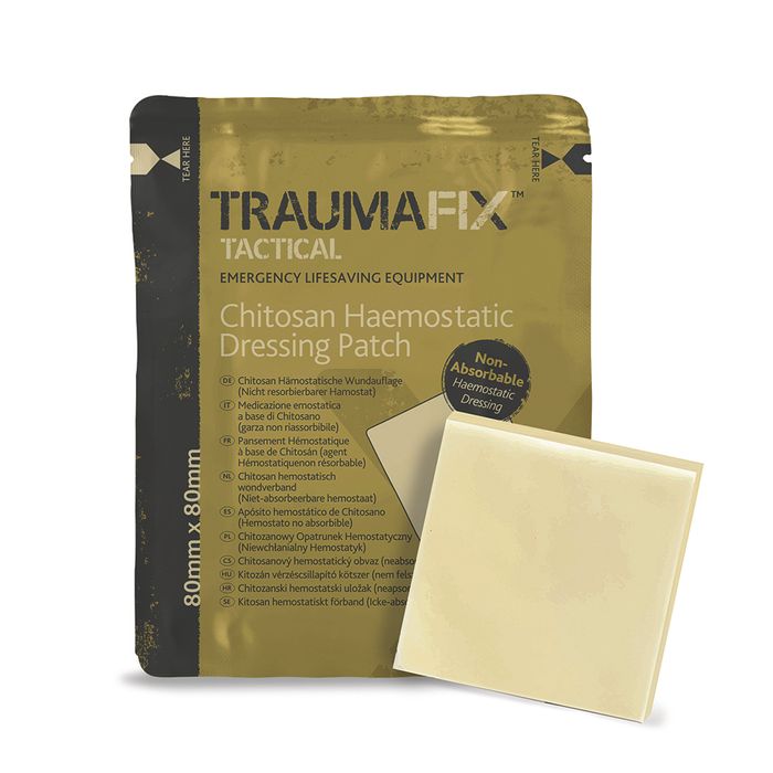 TraumaFix™ - Tactical Chitosan Haemostatic Dressing Patch