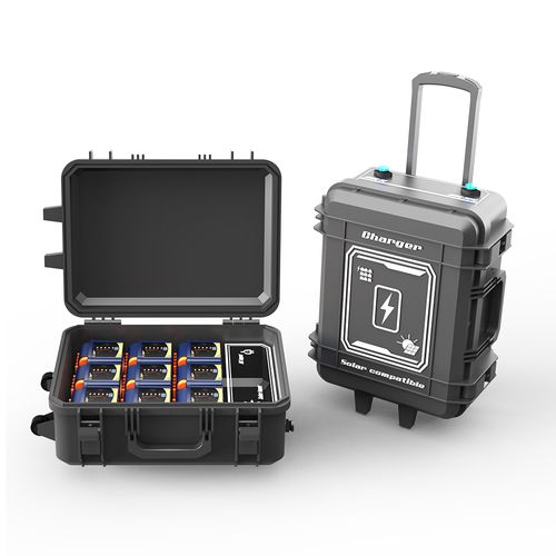 TKC-9-D24-100 | 9 Bay Battery Charging Case
