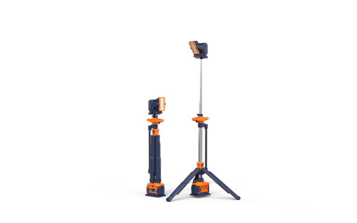 PT-200H | Portable G78 Remote Control Pan-tilt LED Work Light - Bare Unit