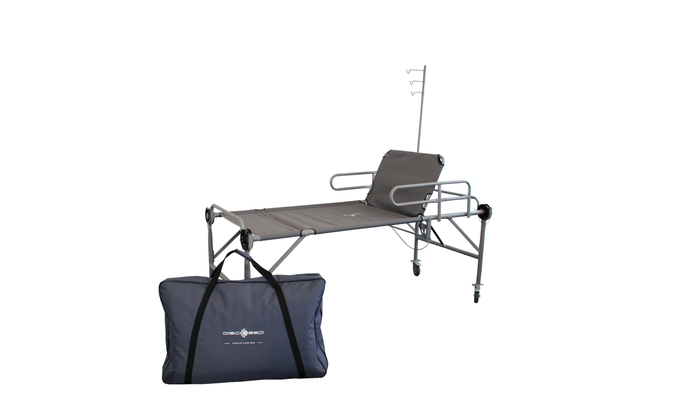 Disc‑O‑Bed® Mobile Care Bed with IV & Trapeze