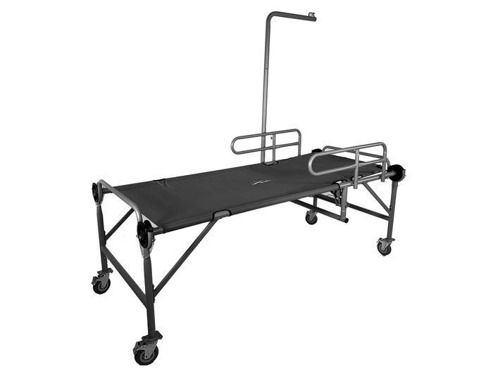Disc‑O‑Bed® Mobile Care Bed with IV & Trapeze