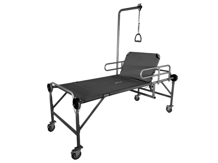 Disc‑O‑Bed® Mobile Care Bed with IV & Trapeze