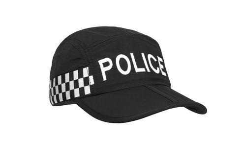 Police Folding Cap- Public Order Colours and Bump Cap Option