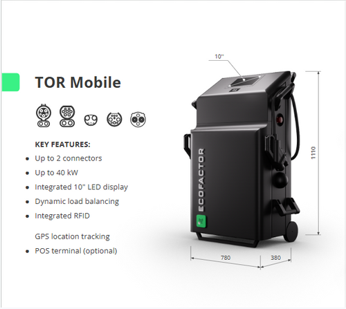 TOR Mobile – Mobile EV Charging Station