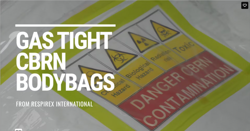 Gas-Tight CBRN BodyBags in Tychem® TK