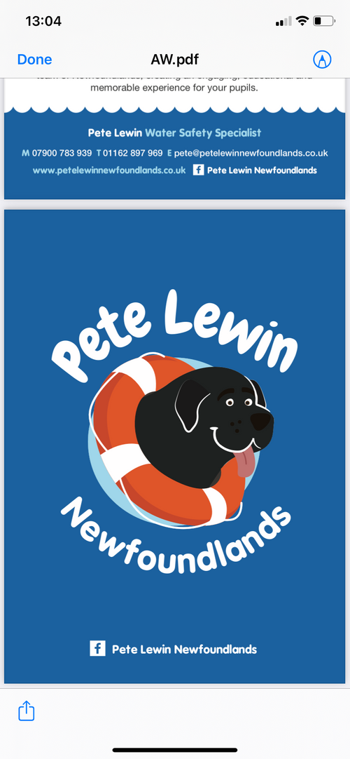 Pete Lewin Newfoundlands Dogs
