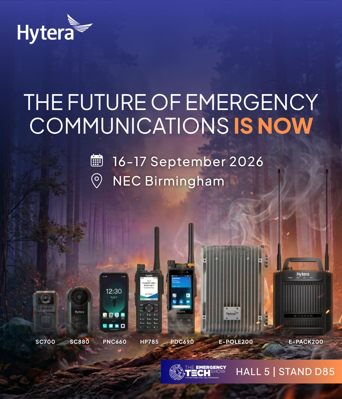 Resilient communications for unpredictable situations.