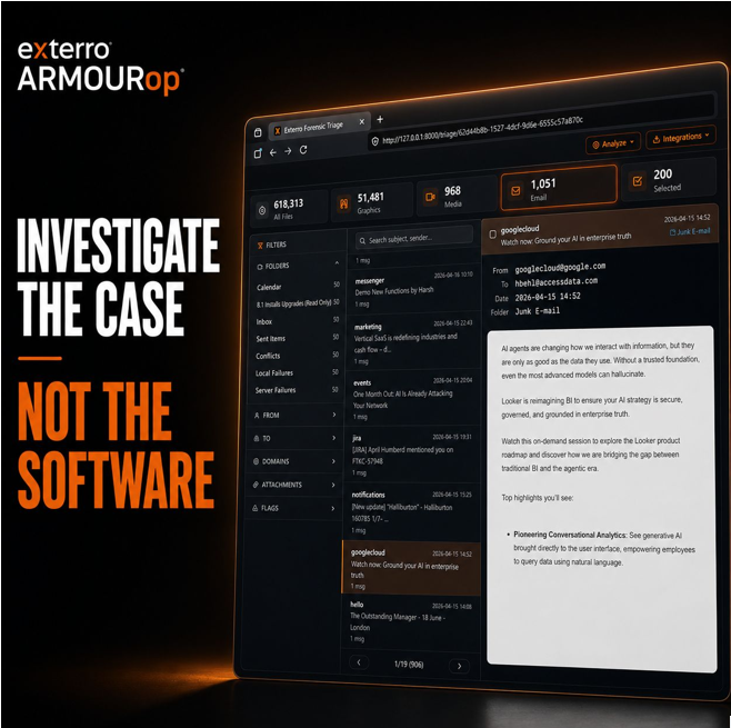 Find the evidence that matters — faster by Exterro