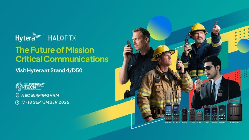 Hytera brings Halo PTX to the UK as frontline comms evolve