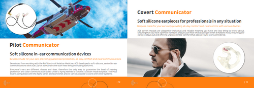 ACS Pilot Communicator & Covert Earpieces