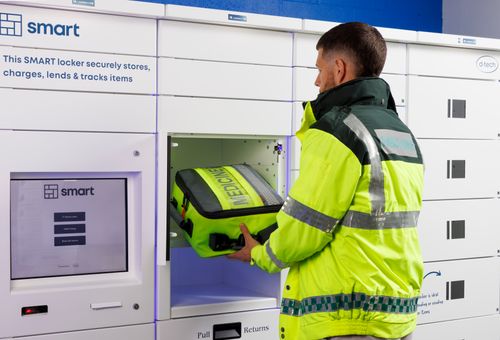 The SMART Lockers from D-Tech International