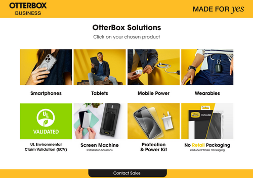 OtterBox Business Product finder 