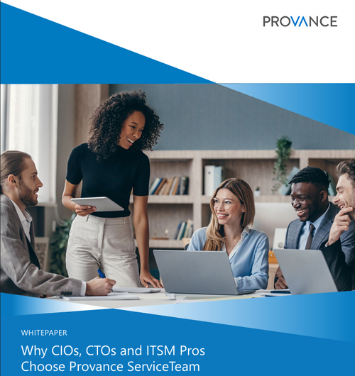 Why CIOs, CTOs, and ITSM Pros Choose ServiceTeam