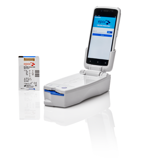 The new NXS host for the epoc®  blood analyser.