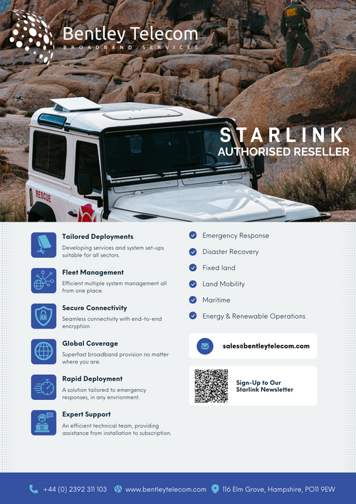 Bentley Telecom Flyer - Page 1