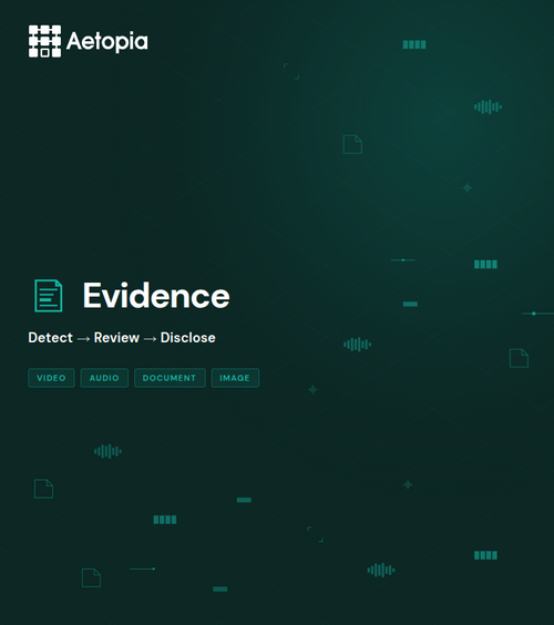 Aetopia Evidence 