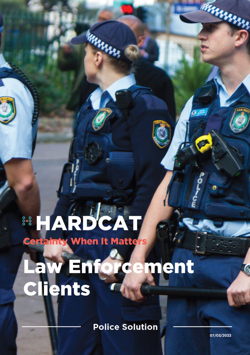 Hardcat Law Enforcement Clients