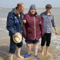 Rosie's day at Clacton on Sea