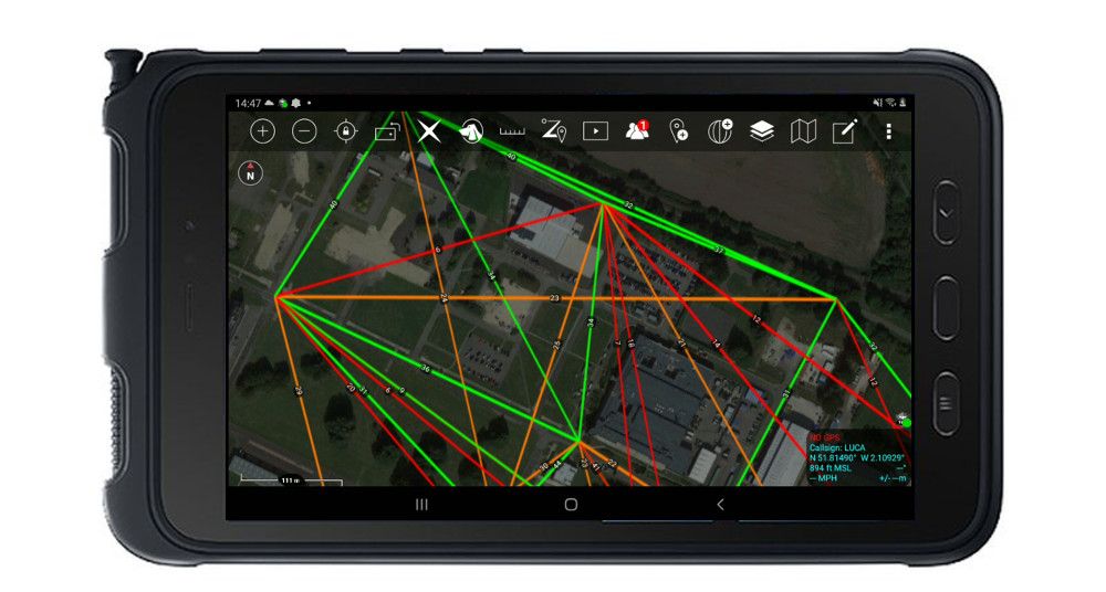 Radio mapping for the edge