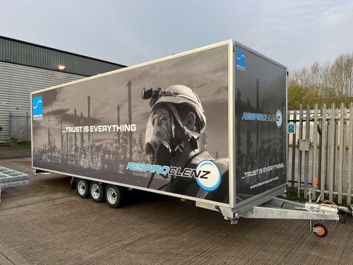 State of the art demonstration trailer for cleaning and disinfection of PPE / RPE will be launched at the Emergency Services Show