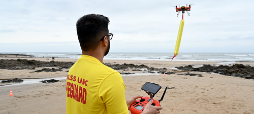 RLSS UK DEPLOYS THE LATEST DRONE TECHNOLOGY  TO SUPPORT WATER SAFETY RESCUES