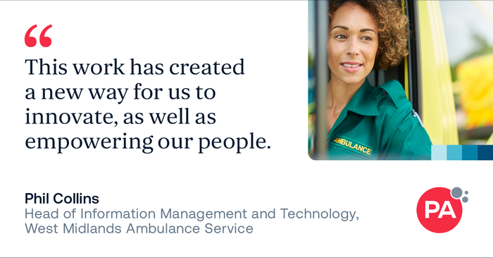 West Midlands Ambulance Service Boosting ambulance crews' productivity with Microsoft technology