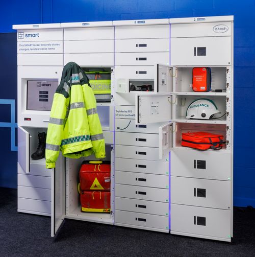 SMART Locker solutions for Emergency Services