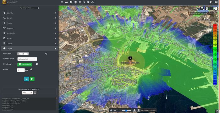 Cloud-RF for training
