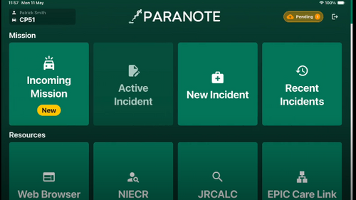 ParaNote- Ambulance ePCR