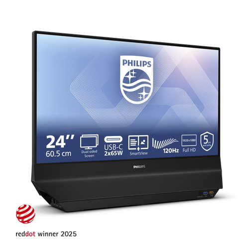 Philips Dual-Sided Business Monitor 24