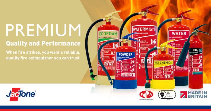 Jactone Premium Range Fire Extinguishers