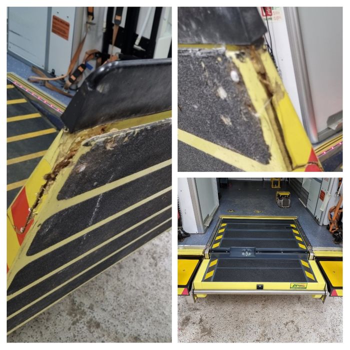 Replacement Wedge Ramp and Pan