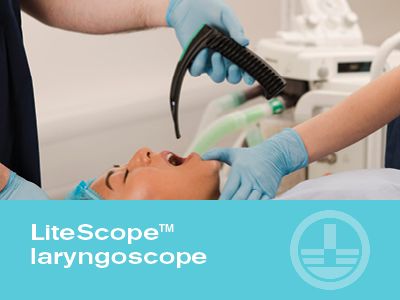 LiteScope™ one-piece direct laryngoscope