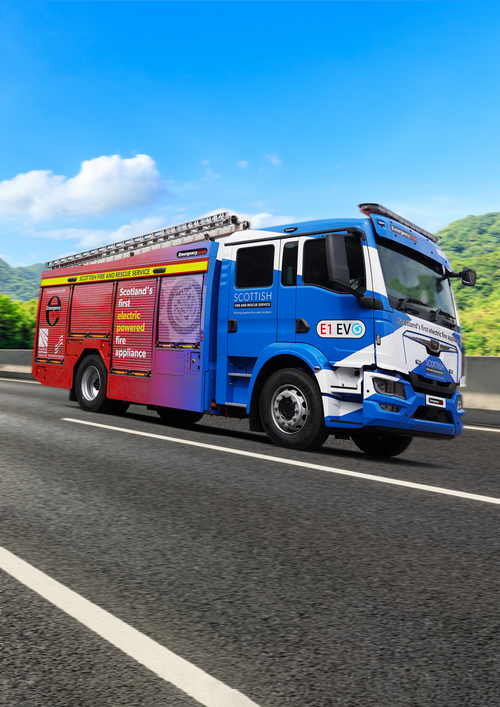 Scottish Fire and Rescue Services E1 EV0