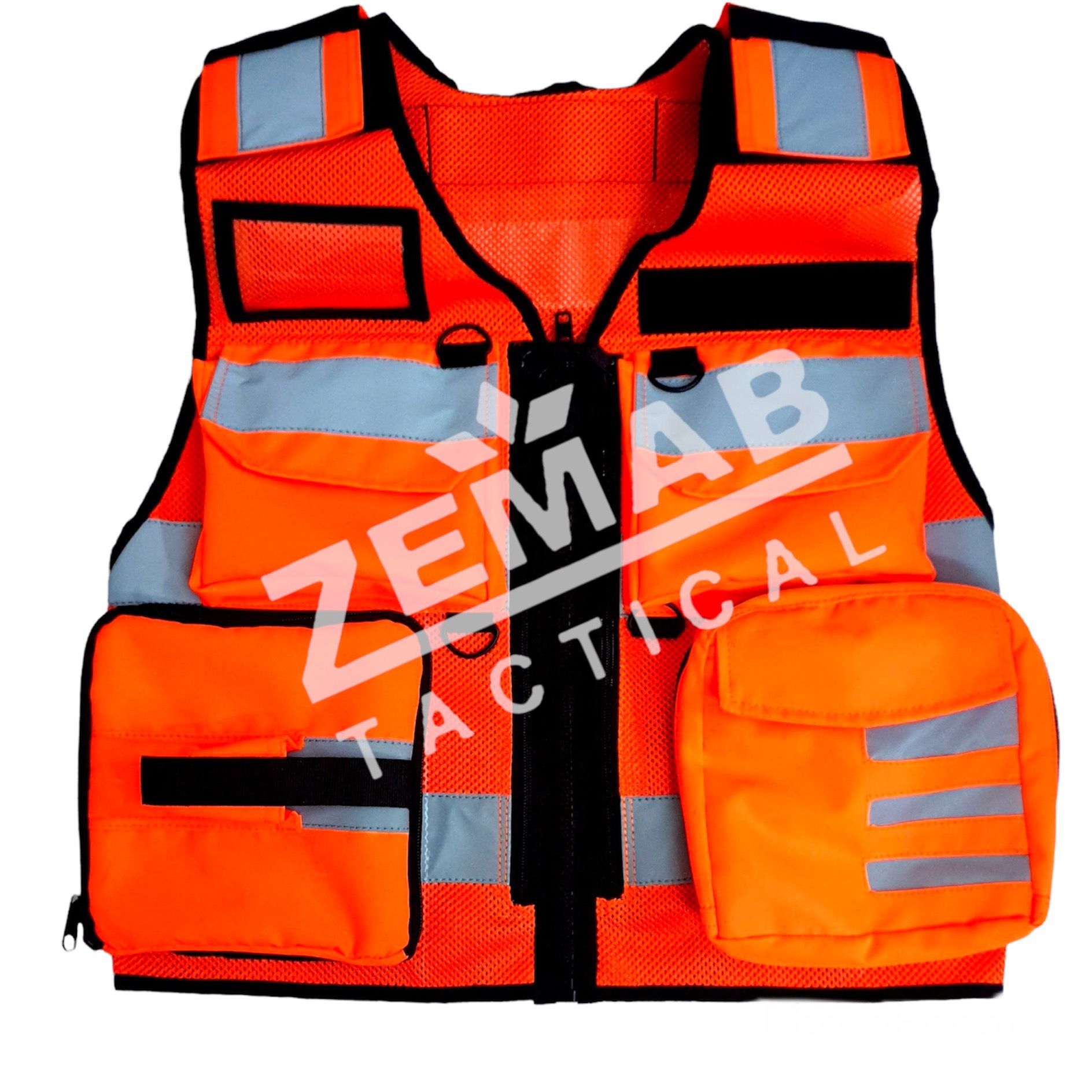 ZEMAB SAR ORANGE TAC VEST
