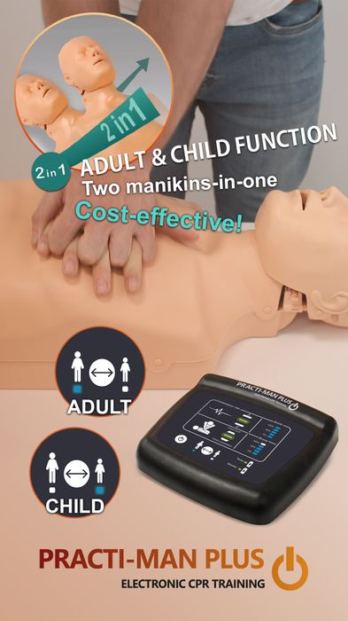 Practi-Man Plus Manikin- Skill reporting.