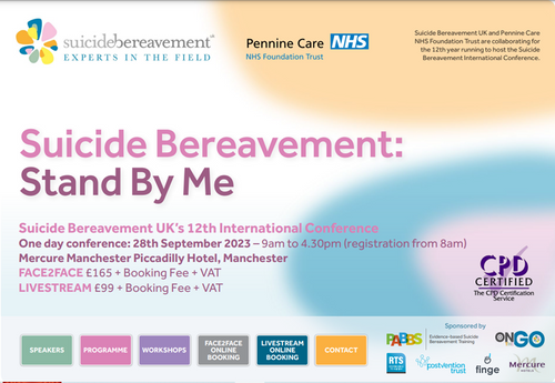 Suicide Bereavement UK's 12th International Conference