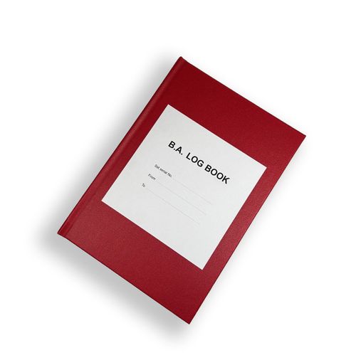 Breathing Apparatus Hardback Log Book