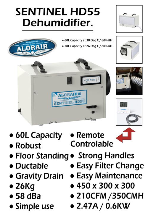 Alorair Sentinel HD55 Dehumidifier