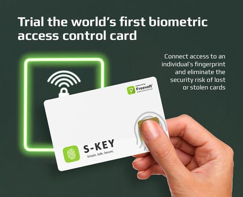S-Key:Secure, Fingerprint Activated Biometric Access Control Solutions
