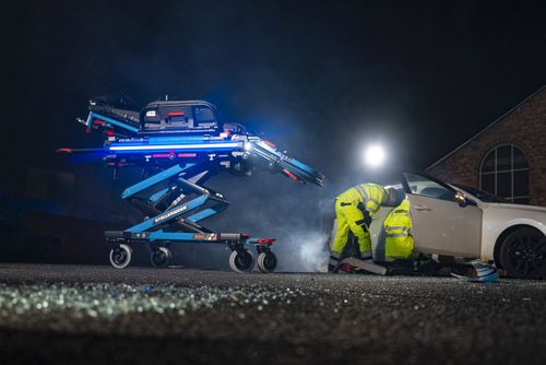 compact power stretcher (CPS) system