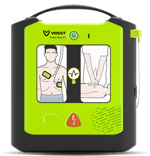 Vivest PowerBeat X1 Semi-Automatic Defibrillator