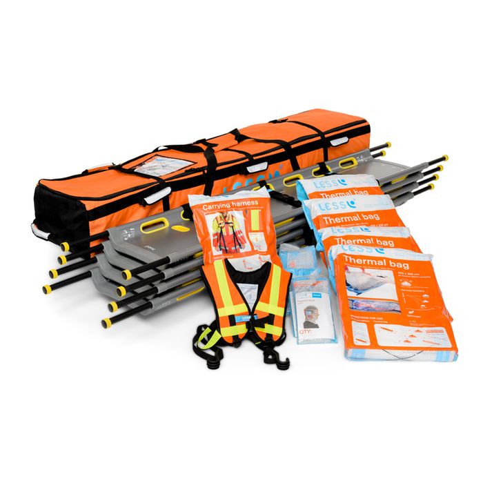 LESS Stretcher Rolling Kit PRO - The Emergency Tech Show 2026